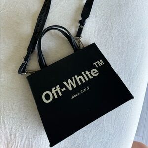 Off White Sculpture Cross Body Hand Bag